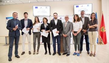 Awarding ceremony in Montenegro 